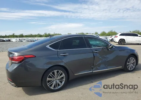 2019 Genesis G80 Base из США, поврежденный, VIN KMTFN4JE6KU327819
